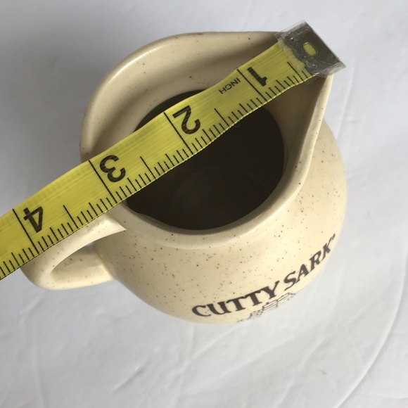 Vintage Cutty Sark Scots Whisky Ceramic Mini Pitcher Creamer Perfect Bar Piece - Picture 4 of 13